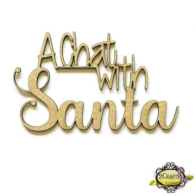 2Crafty - A Chat with Santa Title