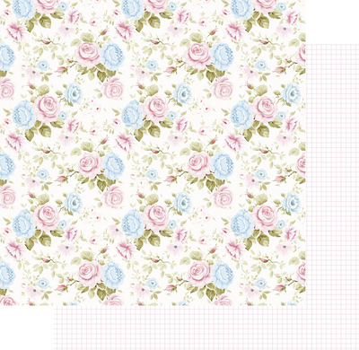Uniquely Creative - Patchwork Roses Paper - French Seams