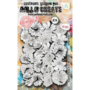 AALL And Create Ephemera #24 - Outline Florals 43/Pkg