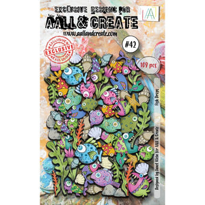 AALL And Create Ephemera #42 - Fish Drops 109/Pkg