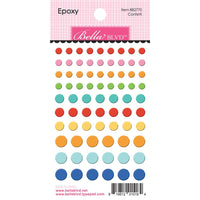 Bella Blvd - Birthday Bash Epoxy Stickers - Confetti