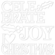 Bella Blvd - Merry Little Christmas Cut Outs - Celebrate