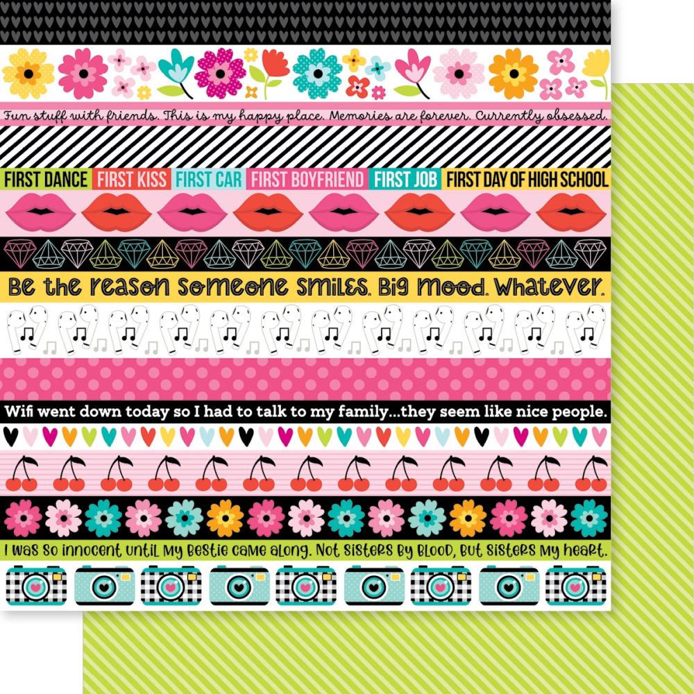 Bella Blvd - Teen Vibe Caitlyn Paper - Borders