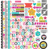 Bella Blvd - Teen Vibe Caitlyn 12x12 Doohickey Sticker Sheet