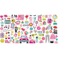 Bella Blvd - Teen Vibe Caitlyn Ephemera Icons 82/Pkg