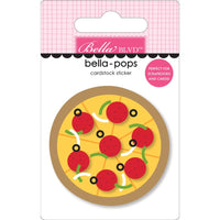 Bella Blvd - Teen Vibe Carson Bella-Pops 3D Stickers - Pizza Party