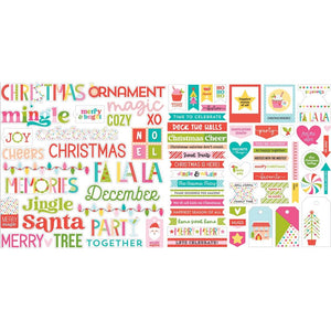 Bella Blvd - Merry Mingle Ephemera Words 79/Pkg