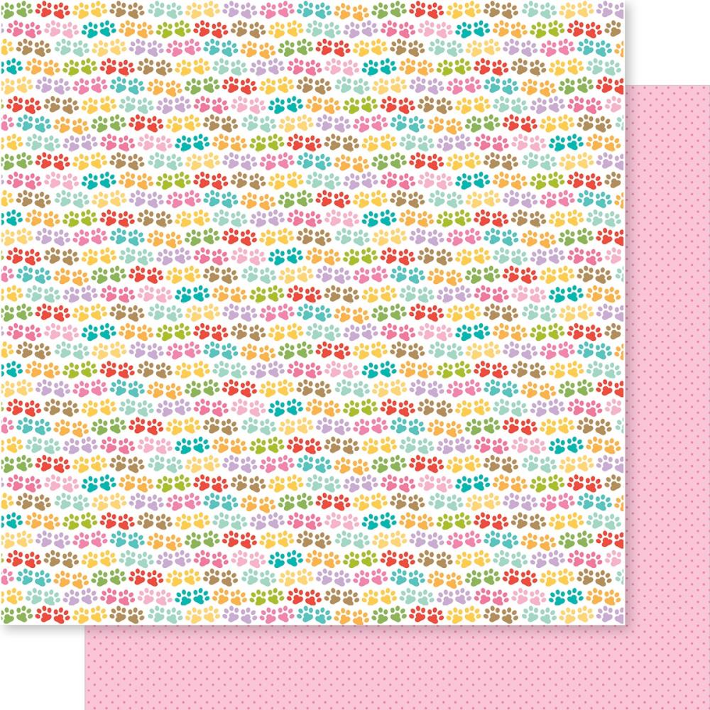 Bella Blvd - Bow Wow Paper - Pawprints On My Heart