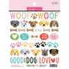 Bella Blvd - Bow Wow Puffy Stickers - Woof! Woof!