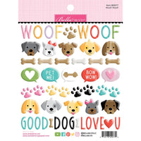 Bella Blvd - Bow Wow Puffy Stickers - Woof! Woof!