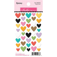 Bella Blvd - Bow Wow Epoxy Stickers - Dog Lover
