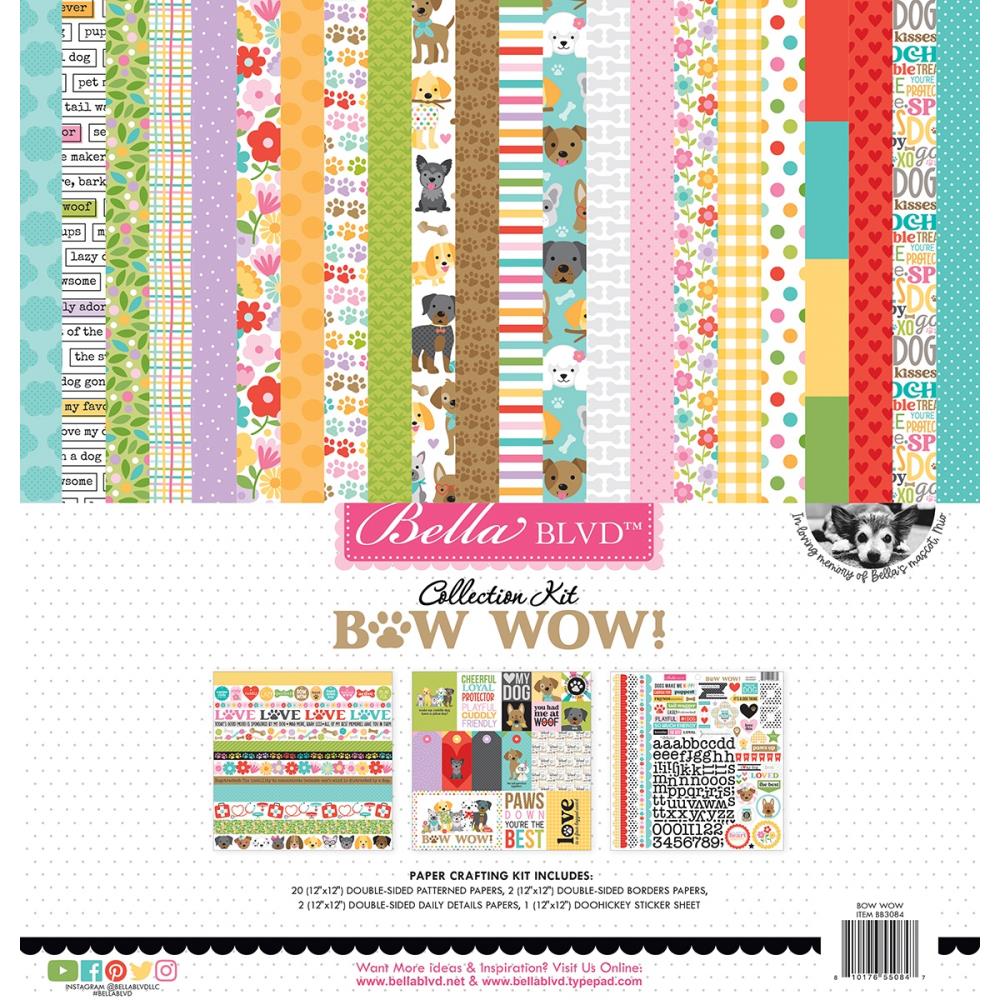 Bella Blvd - Bow Wow 12x12 Collection Kit