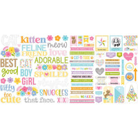 Bella Blvd - Meow Ephemera Words 79/Pkg