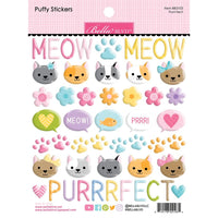 Bella Blvd - Meow Puffy Stickers - Purrrfect