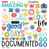 Bella Blvd - Documented Ciao Chipboard Stickers 12"X12"