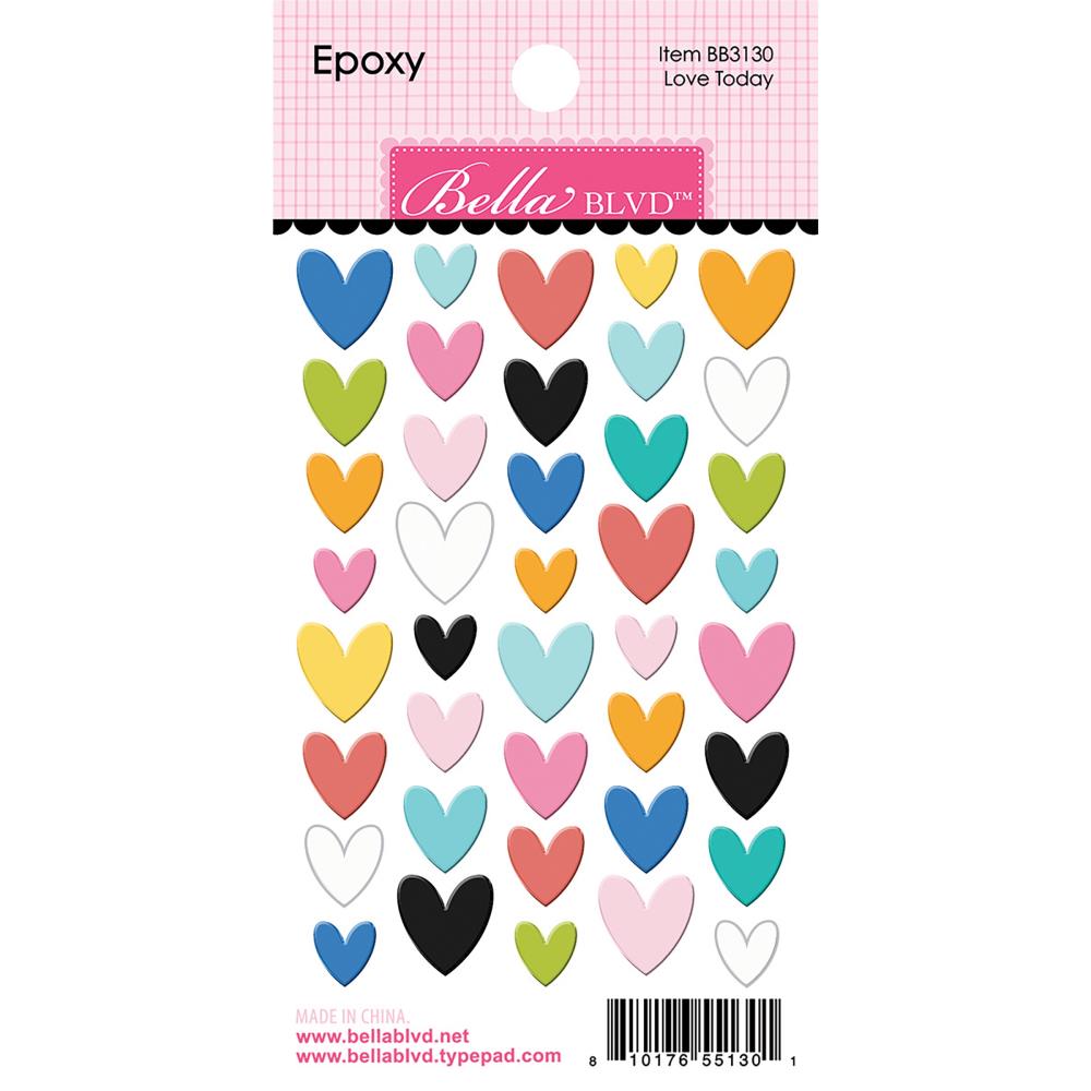 Bella Blvd - Documented Epoxy Stickers - Love Today