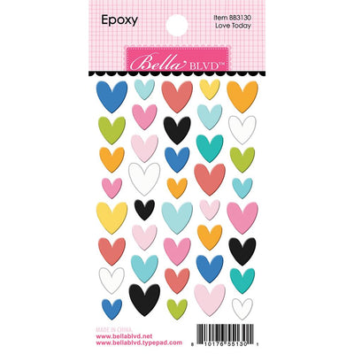 Bella Blvd - Documented Epoxy Stickers - Love Today