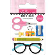 Bella Blvd - Documented Bella-Pops 3D Stickers - Desk Notes