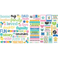 Bella Blvd - Love Grows Here Ephemera Words 84/Pkg