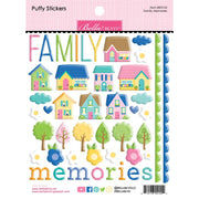 Bella Blvd - Love Grows Here Puffy Stickers - Family Memories