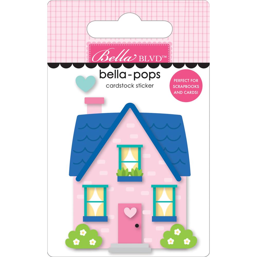 Bella Blvd - Love Grows Here Bella-Pops 3D Stickers - Built on Love
