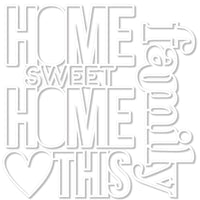 Bella Blvd - Cut-Outs - Love Grows Here - Home Sweet Home