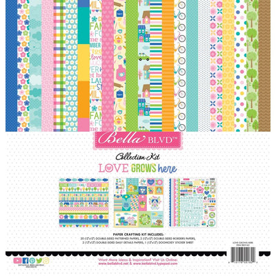 Bella Blvd - Love Grows Here Collection Kit 12x12