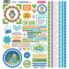 Bella Blvd - Adventure Awaits Doohickey Cardstock Stickers
