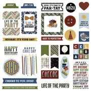 Photo Play - Birthday Bash Cardstock Ephemera Die Cuts 26/Pkg