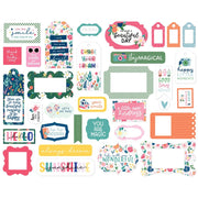 Echo Park - My Best Life Frames & Tags Die Cuts 33/Pkg