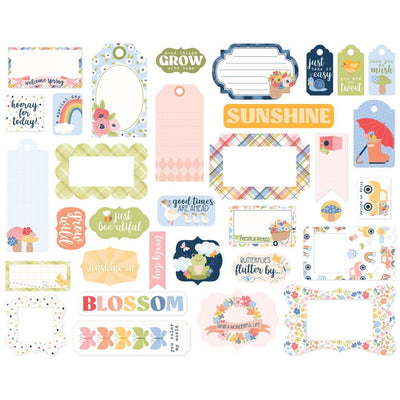 Echo Park - Blossom & Bees Frames & Tags 33/Pkg