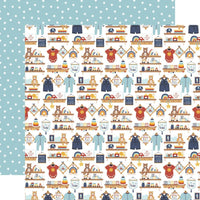 Echo Park - Baby on Board It's a Boy Paper - Baby Boy Nursery