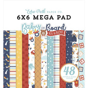 Echo Park - Baby on Board It's a Boy 6x6 Mega Paper Pad
