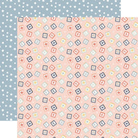 Echo Park - Baby on Board It's a Girl Paper - Cute ABC Blocks