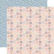 Echo Park - Baby on Board It's a Girl Paper - Cute ABC Blocks