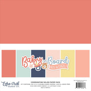 Echo Park - Baby on Board It's a Girl Solids Paper Pack