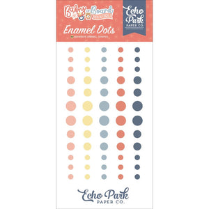 Echo Park - Baby on Board It's a Girl Enamel Dots