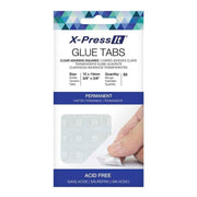 X-Press It Glue Tabs - Permanent Clear 80/Pkg