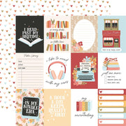Echo Park - Bookish Paper - 3X4 Journaling Cards