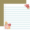 Echo Park - Bookish Paper - Lined Paper Layout