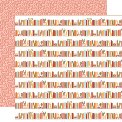 Echo Park - Bookish Paper - Stacked Shelves