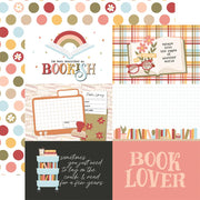 Echo Park - Bookish Paper - 6X4 Journaling Cards