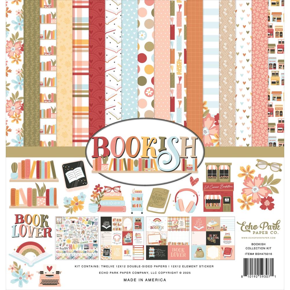 Echo Park - Bookish 12x12 Collection Kit