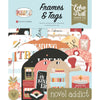 Echo Park - Bookish Frames & Tags Die Cuts 34/Pkg
