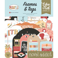 Echo Park - Bookish Frames & Tags Die Cuts 34/Pkg
