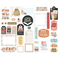 Echo Park - Bookish Frames & Tags Die Cuts 34/Pkg