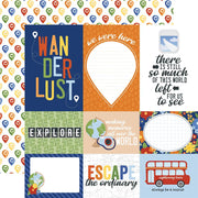 Echo Park - Born to Travel Paper - Travel Journaling Cards