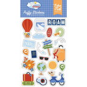 Echo Park - Born to Travel Puffy Stickers