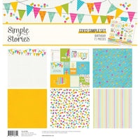 Simple Stories - 12x12 Simple Set - Birthday 71pcs