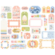 Echo Park - Bunnies & Baskets Frames & Tags 33/Pkg